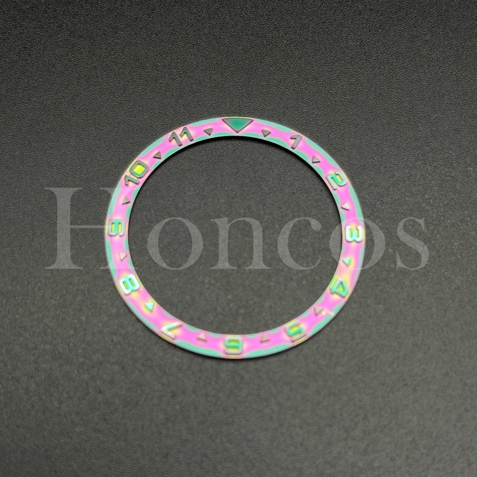 Custom Watch Replacement Parts RB Metal Bezel Insert Flat Base Fits For Seiko