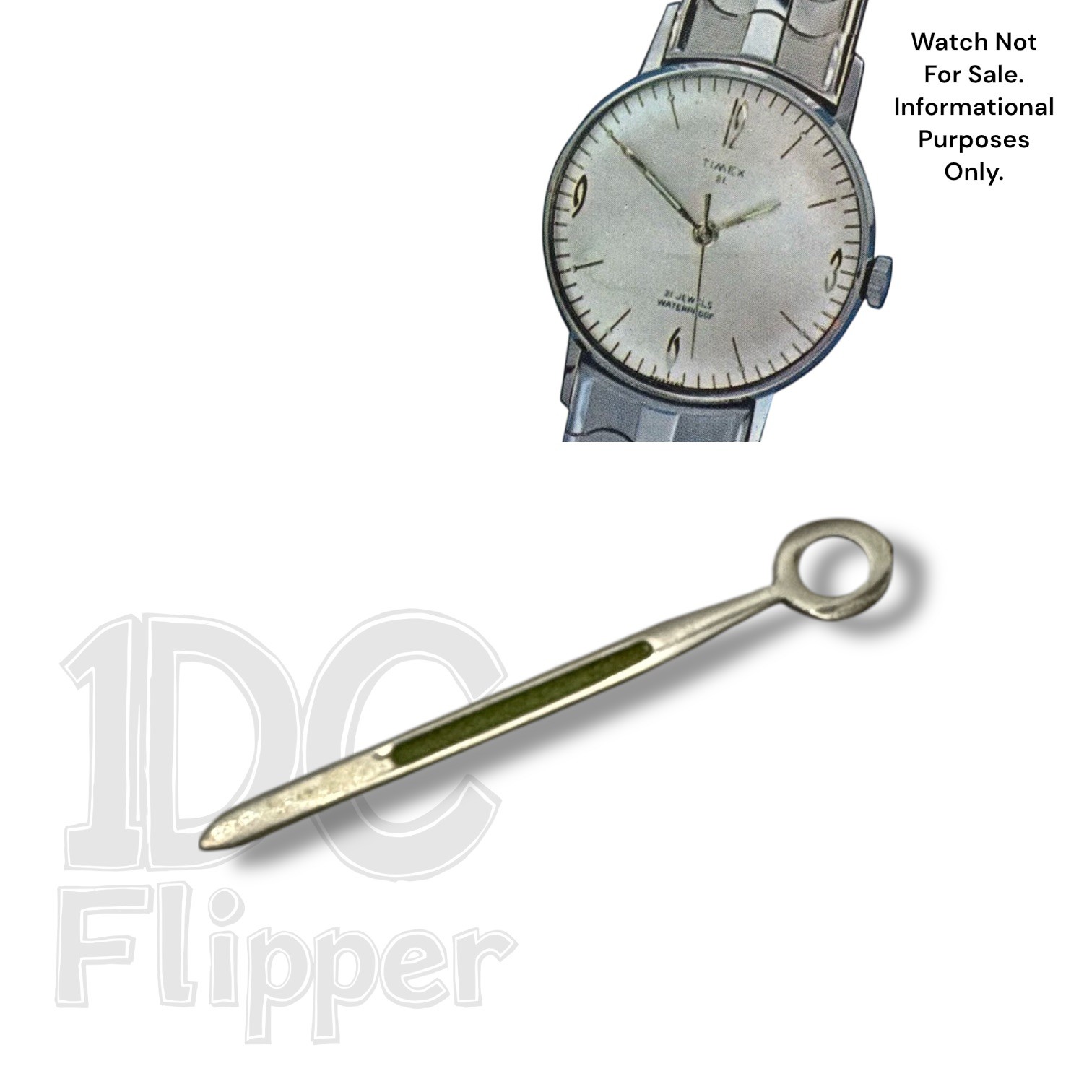 Timex 21 Jewels Watch MINUTE HAND Part #48 1961-1964 Model 6517 NOS Read List!