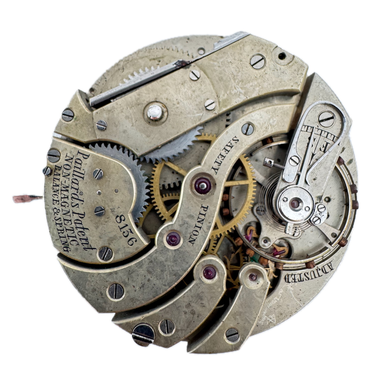 Antique 43.5mm Patek Philippe Paillard’s Hunter Pocket Watch Movement Rare