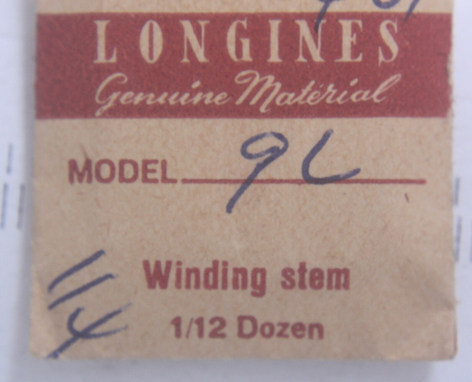 LONGINES WATCH STEM FITS MODELS 9L 25.17 OTHERS (1) BESTFIT 200/0457