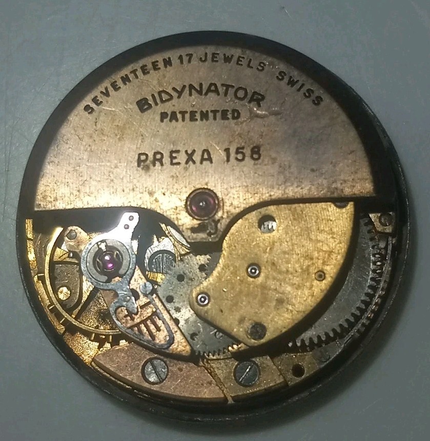 VINTAGE PREXA 158 AUTOMATIC WATCH SWISS MADE As Is For Parts