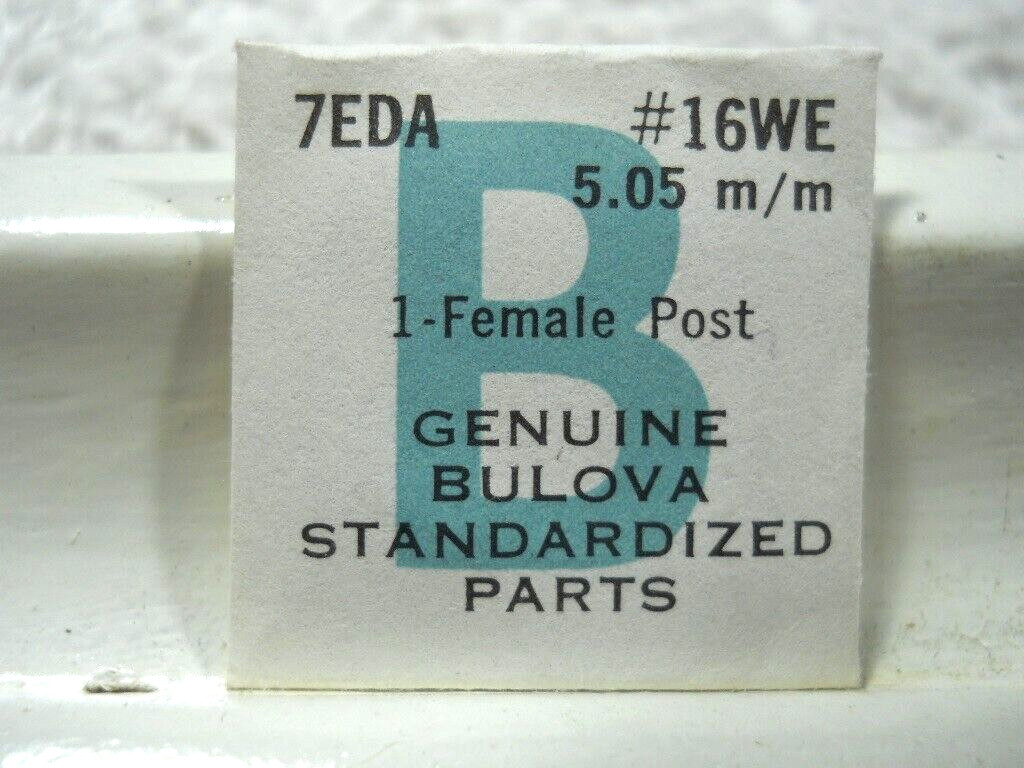 Bulova 7EDA – Watch Part #16WE – Female Post Ht. 5.05 mm – Replacement / Repair