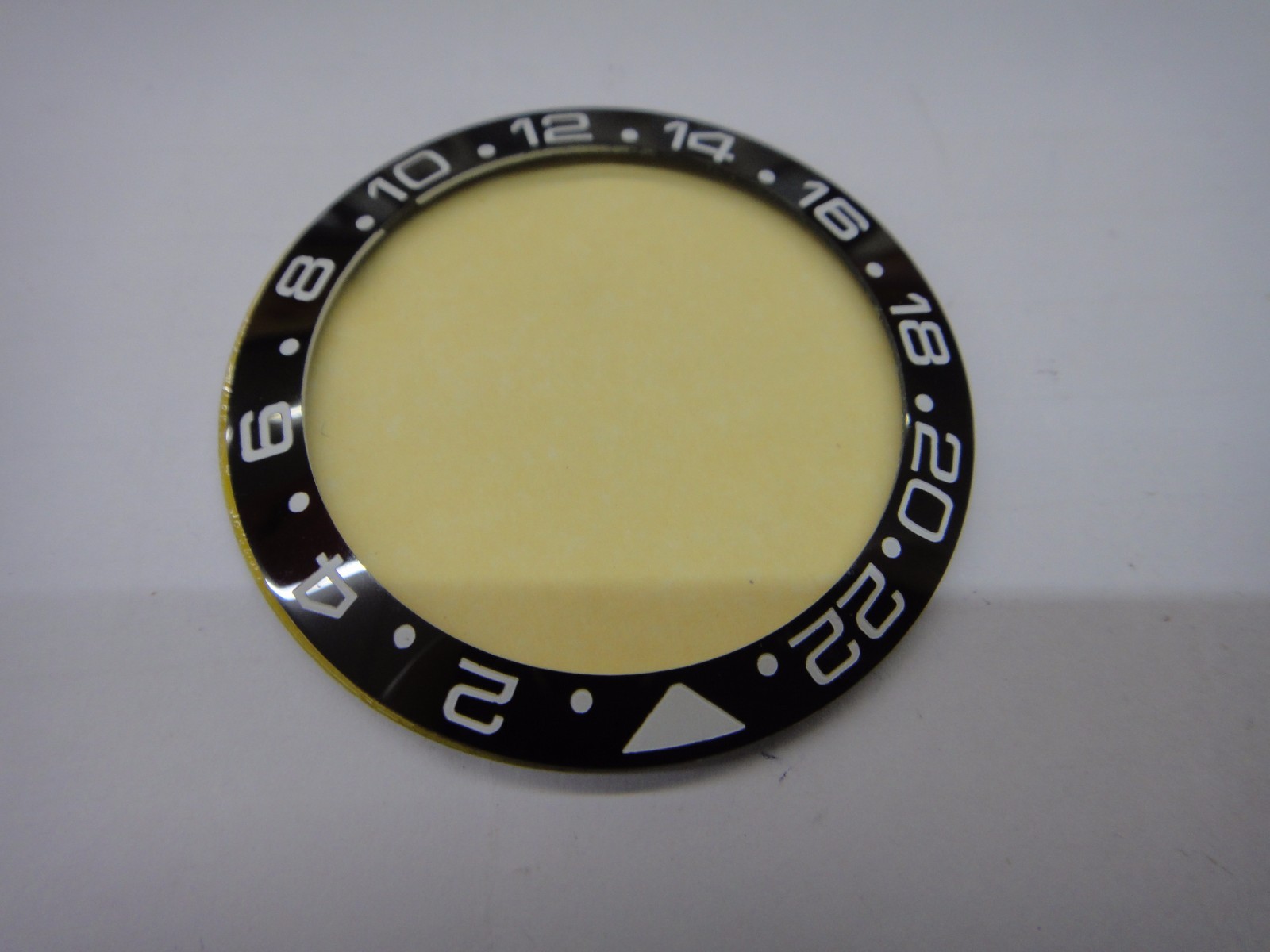 CERAMIC Bezel Ring 43MM fits ROLEX GMT II 16710 16760 Ø40mm ENGRAVED Black White