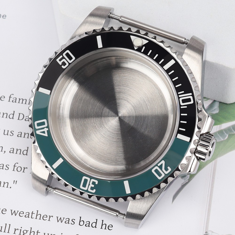 Sapphire Crystal NH35 Watch Case 40mm Steel For NH35 NH34 NH36 NH38 28.5mm Dial