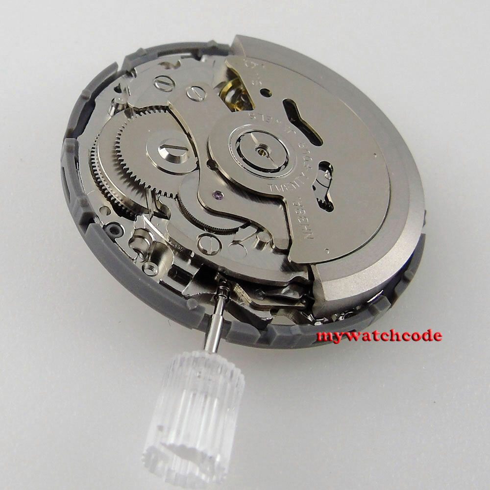 24 jewels Japan NH38A Automatic Watch Movement Skeleton movement