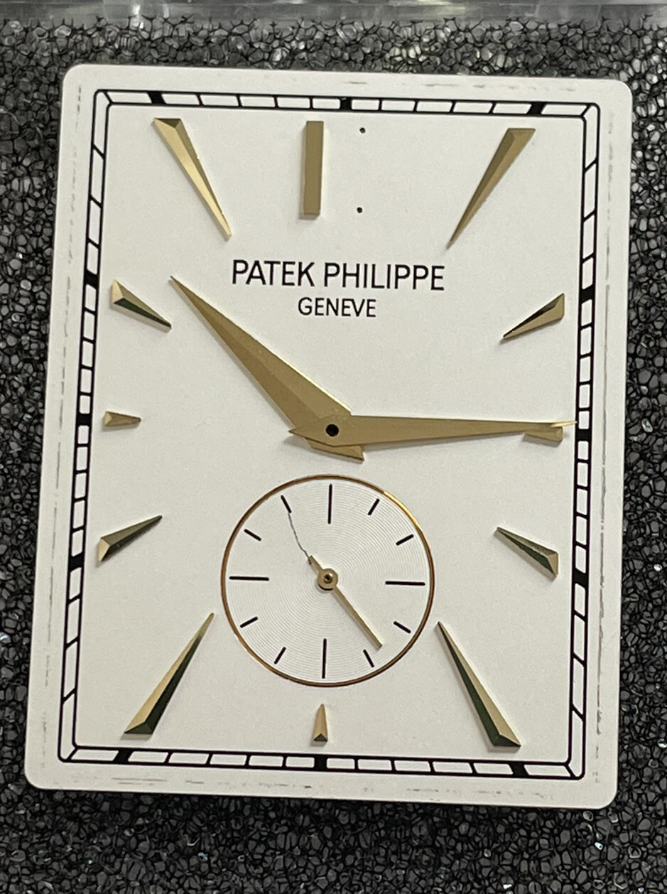 Patek Philippe 5124 Yellow Gold Gondolo dial with hands, crown 100% Authentic