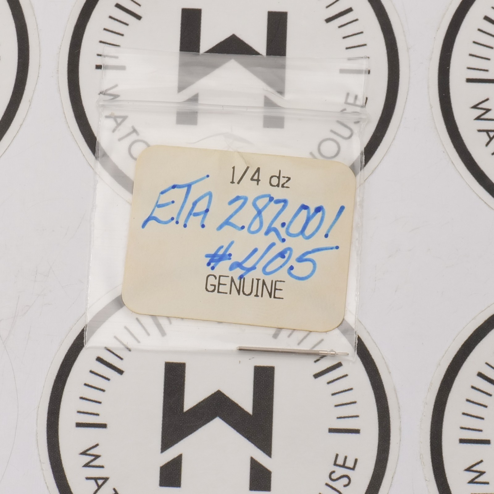 NOS ETA 282.001 Watch Winding Stem Part 405 New Old Stock Watchmakers (C7D21)