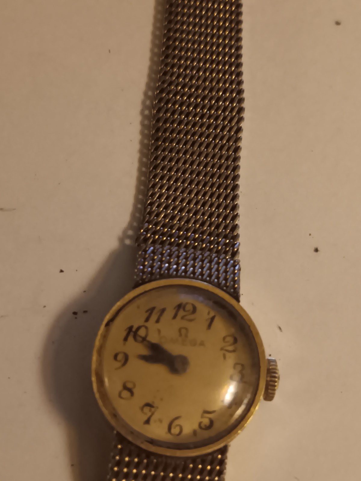 Omega Watch Mold Number Aa5307 Lady’s 14 Gold Field