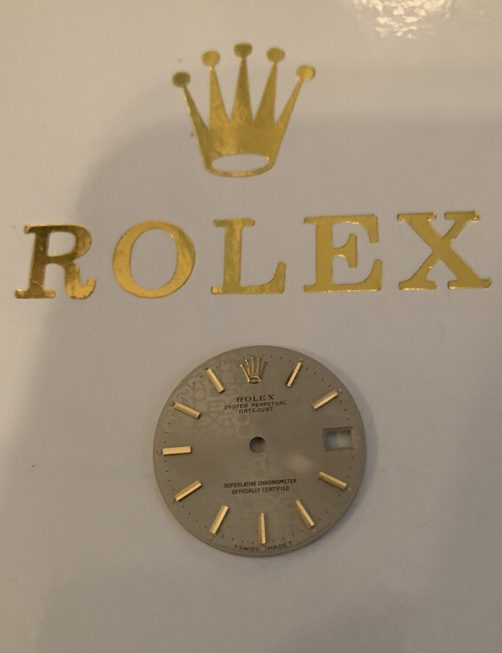 Authentic Rolex Datejust 31mm Gold Jubilee Dial Pie Pan Genuine Mint Condition