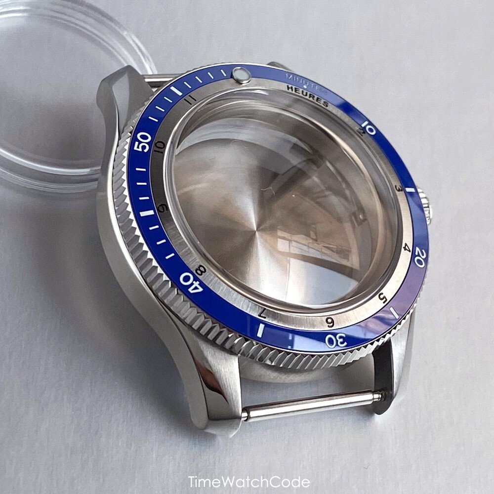 40mm NH35 Diving Watch Case Bubble Sapphire Fit NH36 NH38 PT5000 ETA2824 20BAR