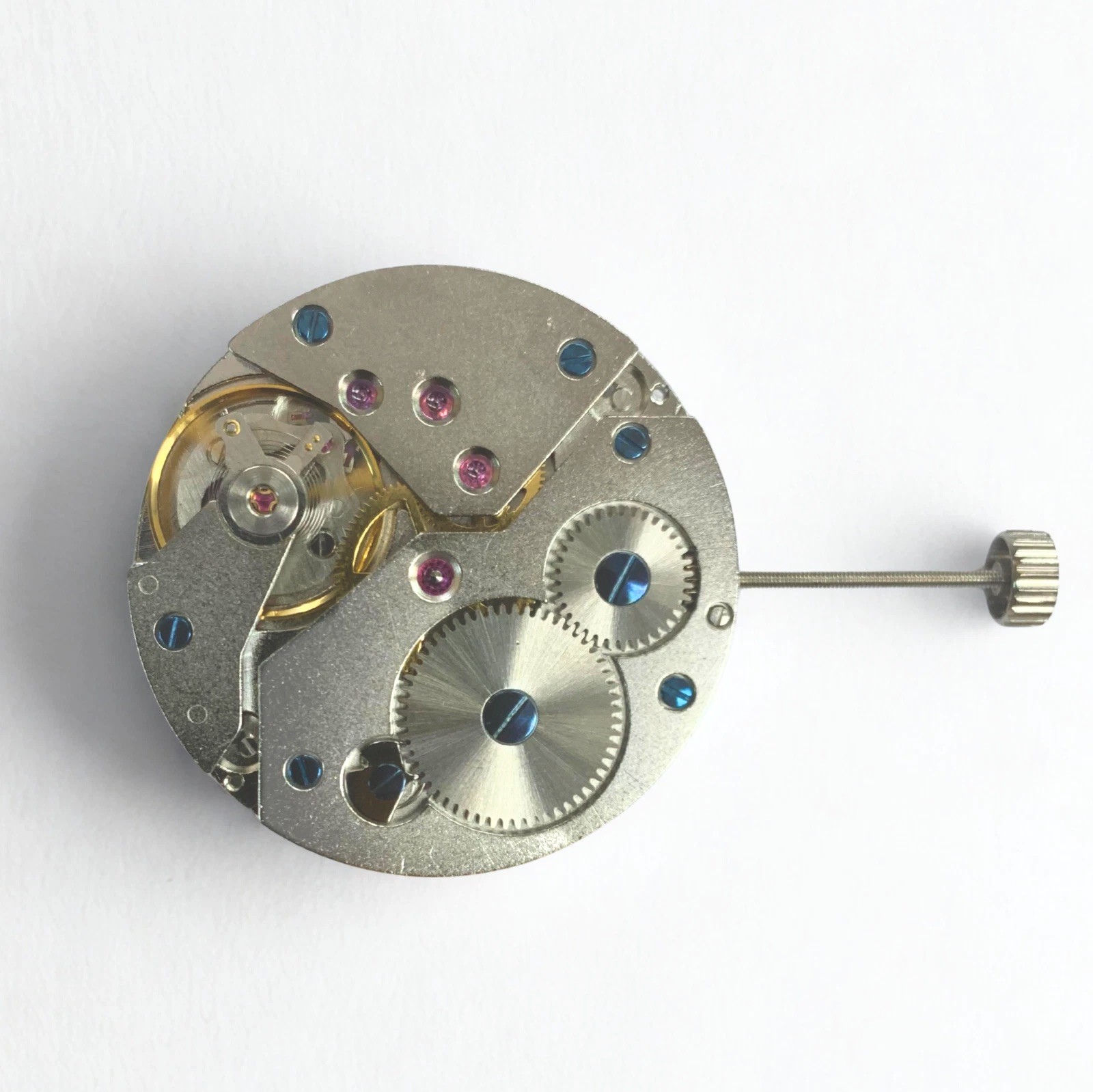 Chinese Mechanical Watch Movement 6498-6 | 17 Jewel Hand-Wind w/ Seconds at 6