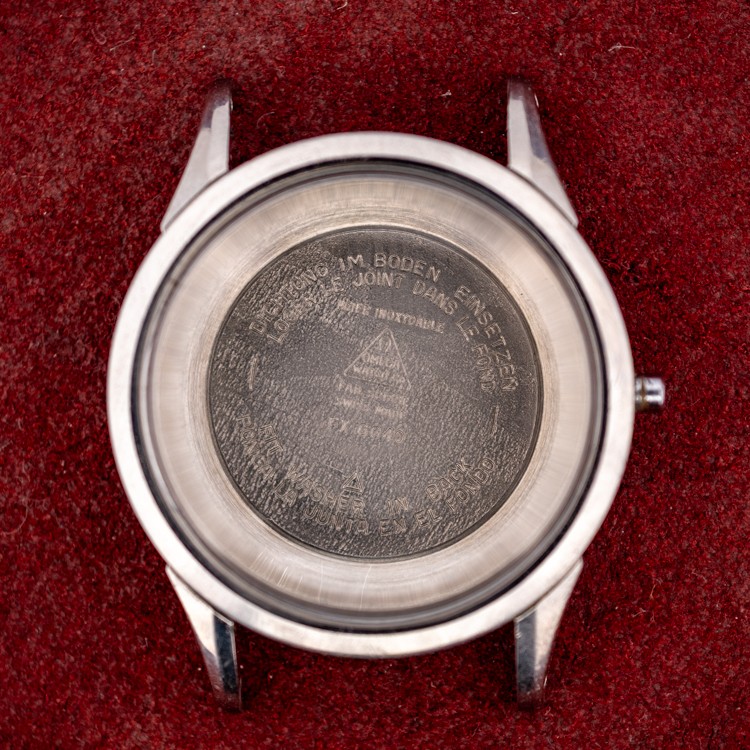 Vintage Omega FX 61050 Fab Suisse Stainless Watch Case w Crystal Part
