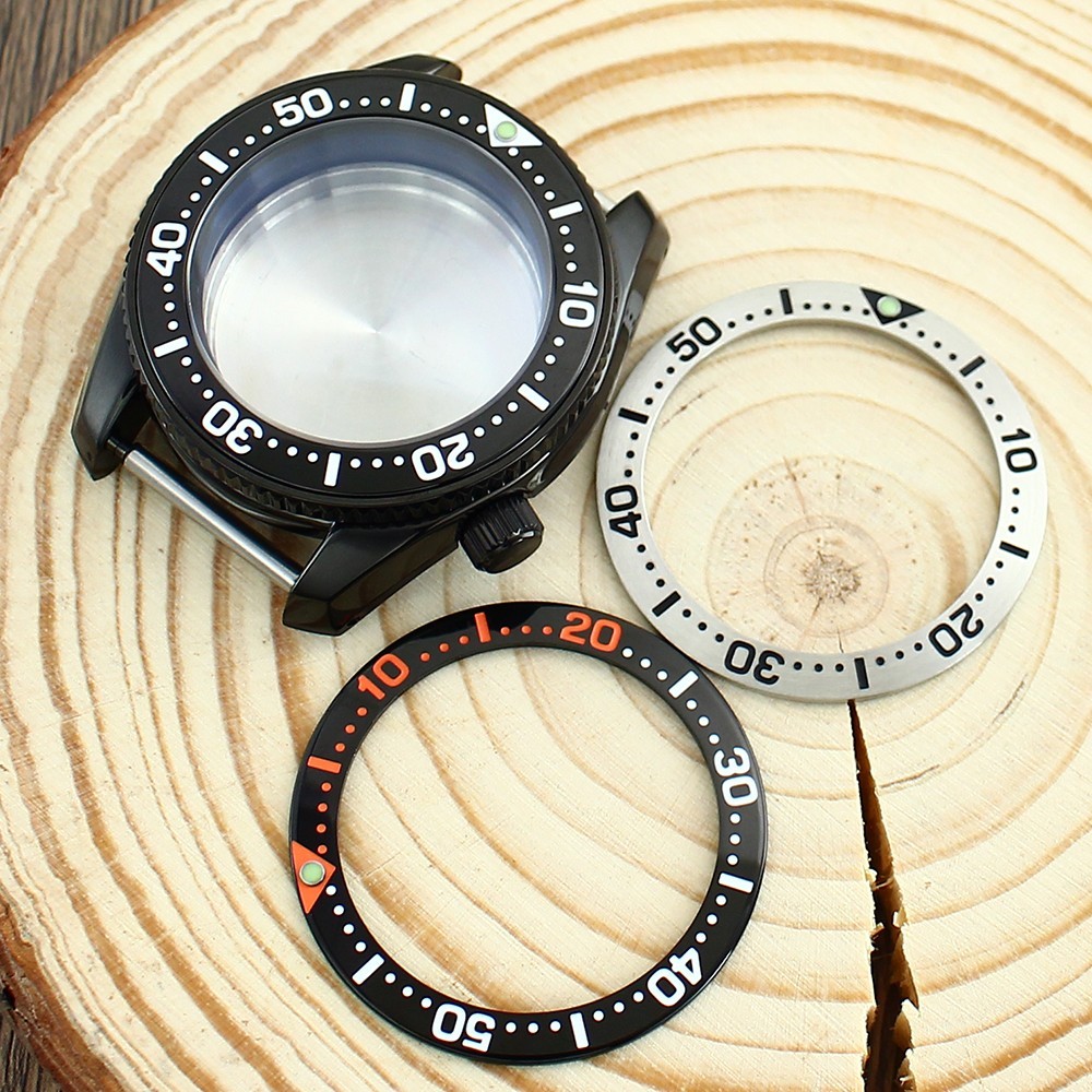 42mm Watch Case Modify Seiko 62MAS Mod AR Sapphire Glass For Seiko NH34 35 36 38