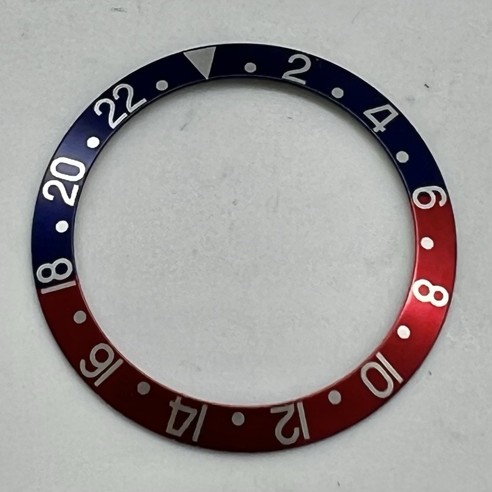 Vintage Factory Original NOS Pepsi Bezel Insert for Rolex GMT Master 1675 16750