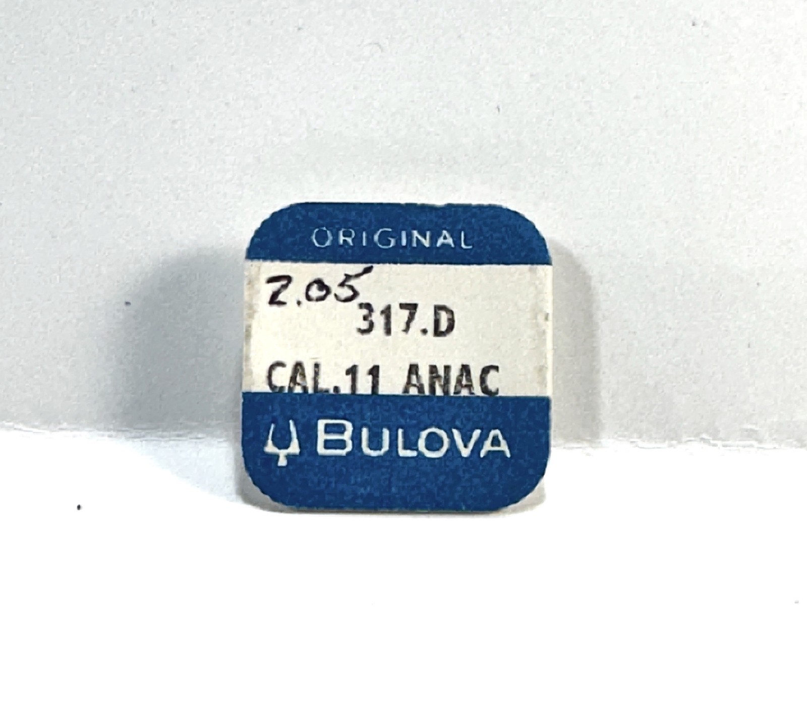 Bulova Cal. 11 ANAC #317D, Reversing Gear NOS Watch Part Sealed Original Pkg.