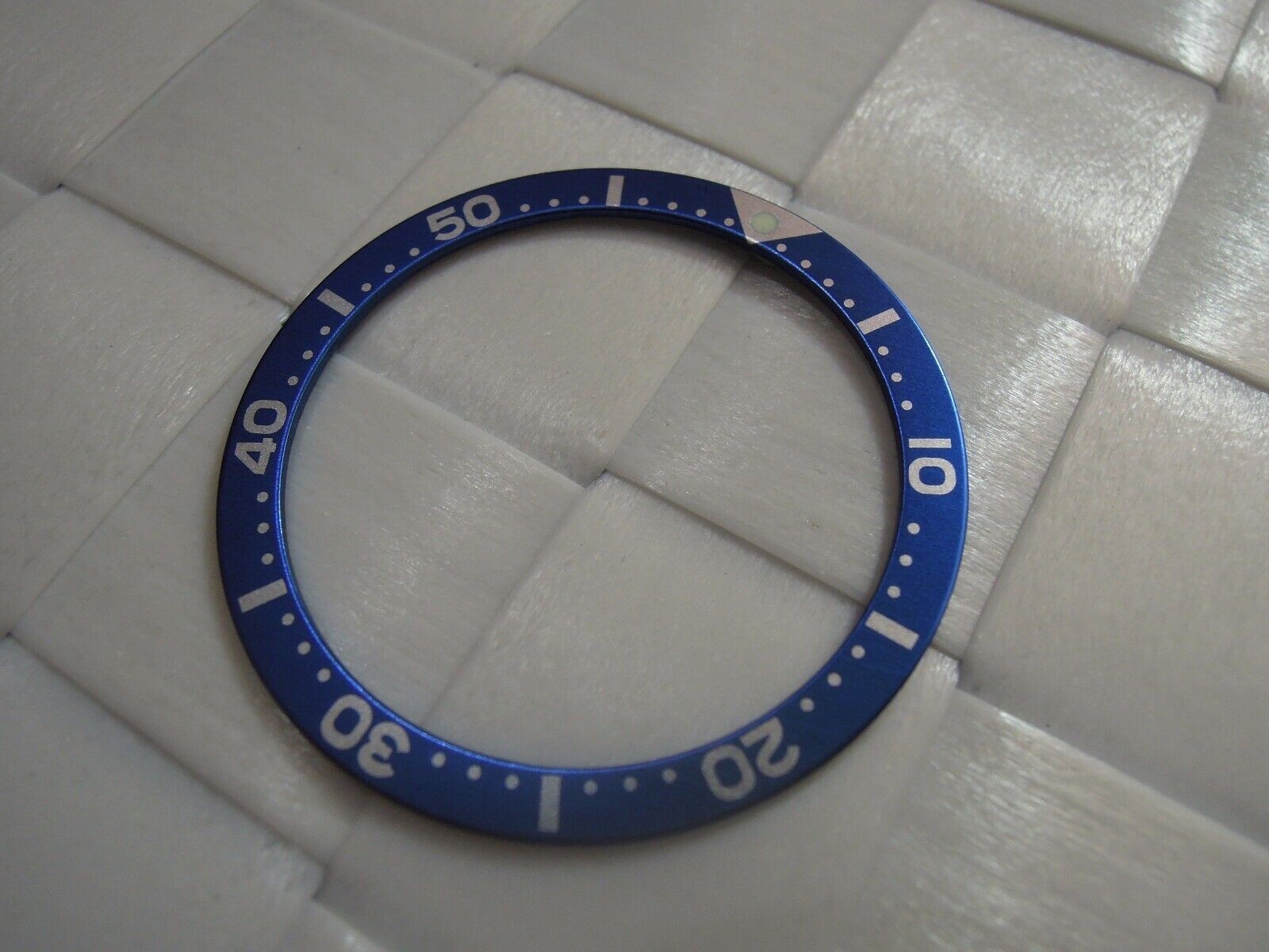 NEW BLUE BEZEL INSERT 38MM LARGE DIVERS SKX007-009 /7002-7001/6309-7040 WATCH