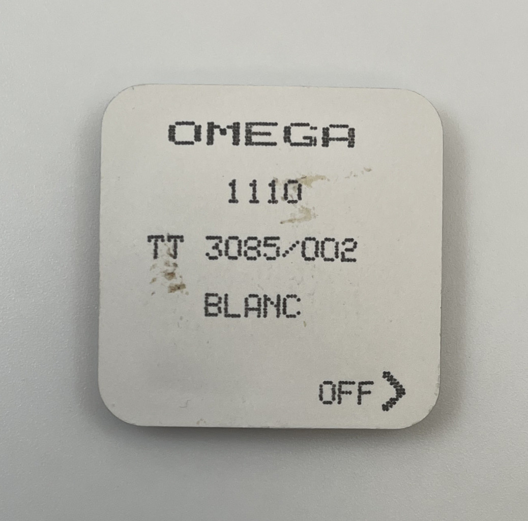 NOS Omega De Ville Dial 30mm cal.1110