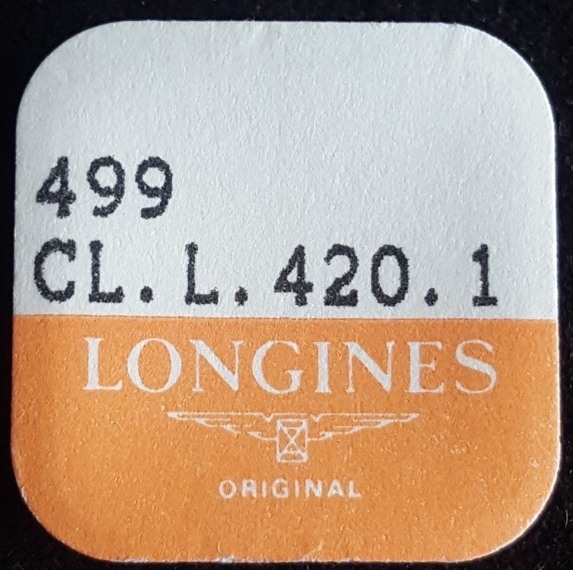 Longines Caliber 420.1 (ETA 282.001) Part No 499 -Friction Spring For Hour Wheel