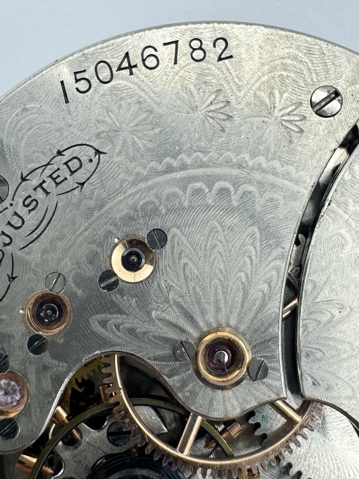 Vintage Lady Waltham 6s 16J Model 1890 Pocket Watch Movement For Parts Or Repair