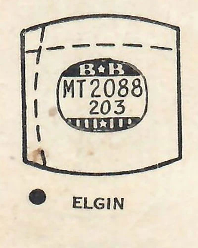 ELGIN : MULTIPLE MODELS – Tonneau 20.8mm x 20.3mm