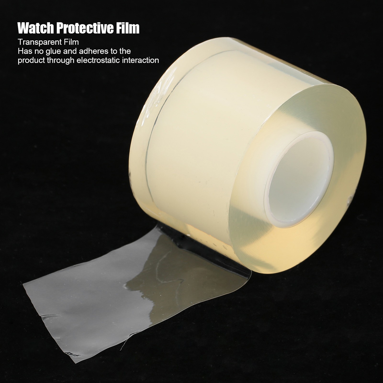 Watch Protective Film AntiStatic Transparent Watch Jewelry Protector Tape W