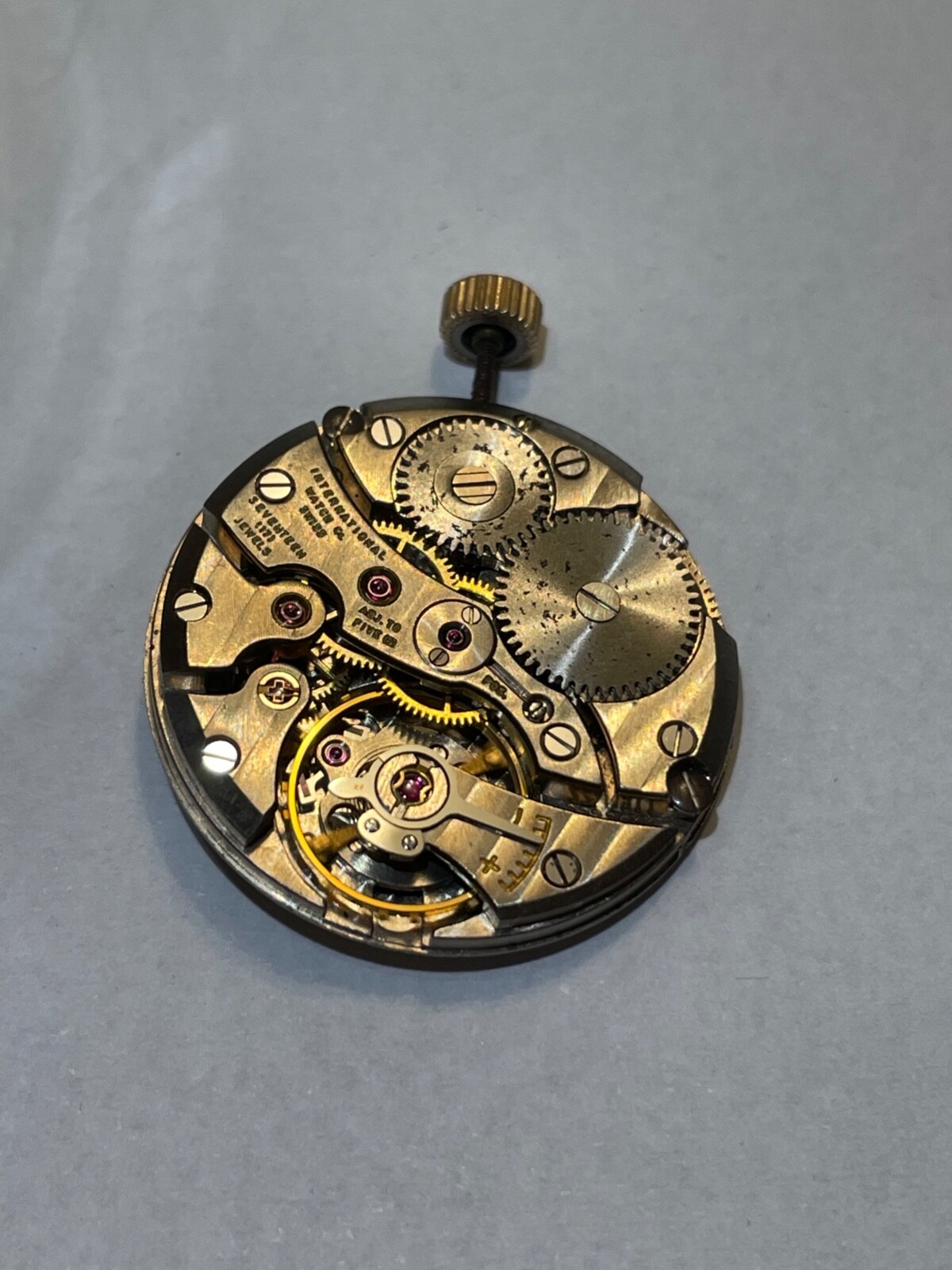 IWC INTERNATIONAL WATCH COMPANY MEN MECHANICAL WATCH MOVEMENT C.89