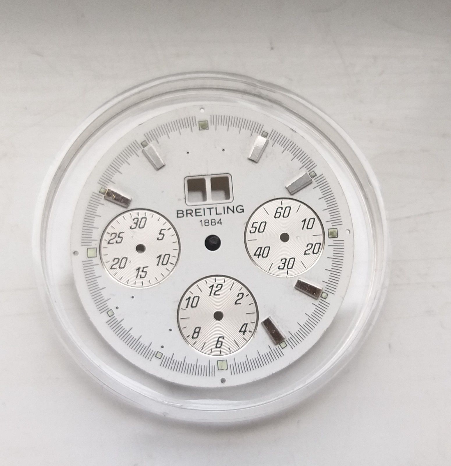 Breitling 1884 Crosswind White Chronograph Dial Ref. A44355