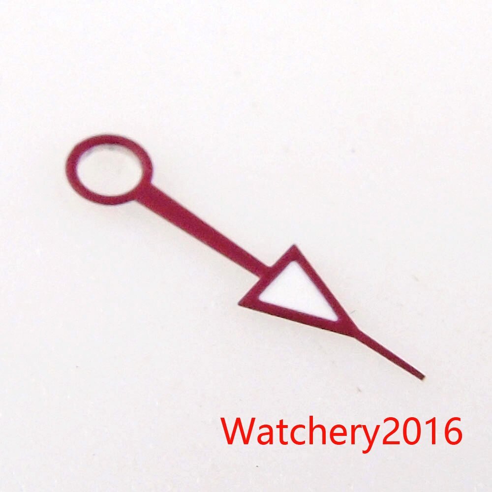 NEW Arrive Watch Hands Red Orange 2.2mm Hole GMT hands Fit NH34 NH34A Watch Part