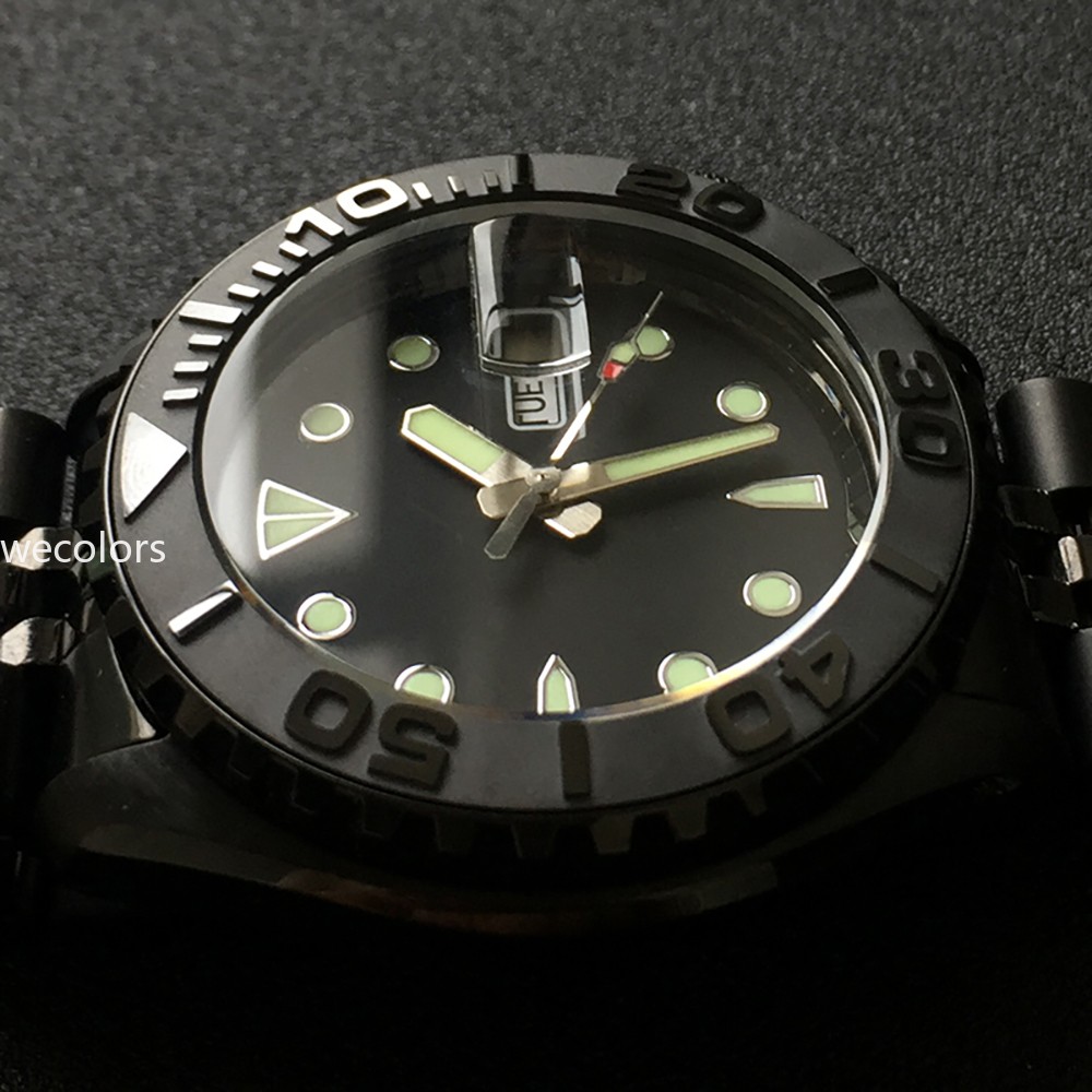 Sloped Blue Ceramic Watch Bezel Insert for GMT Submariner Daytona SRPD SKX007