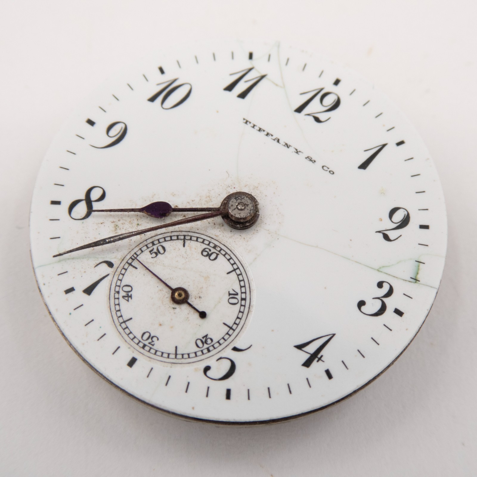 Agassiz or Longines for Tiffany 26 x 6.7 mm Antique Pocket Watch Movement