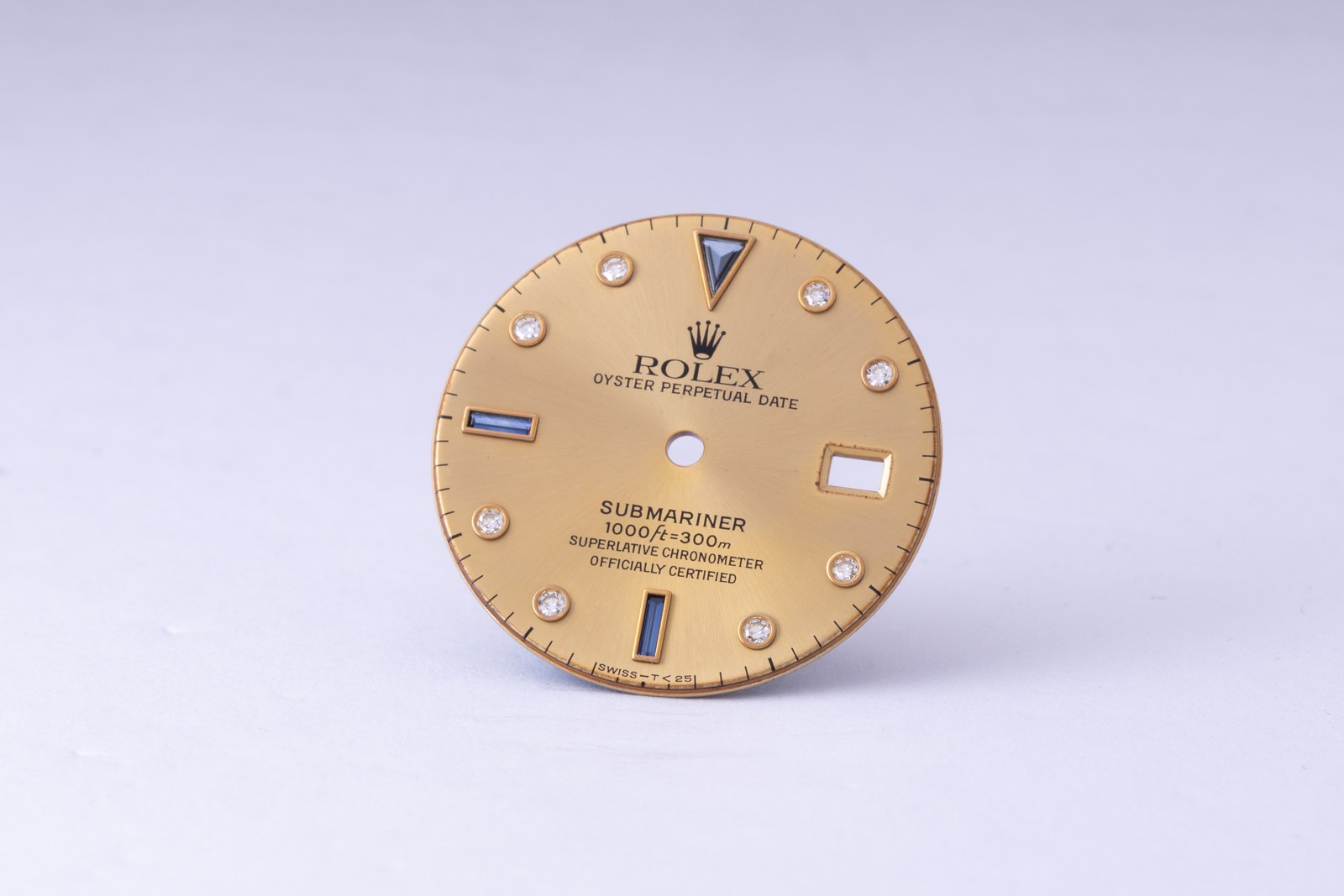 Rolex Submariner T 25 Champagne Serti Dial for model 16613 – 16618 FCD30124