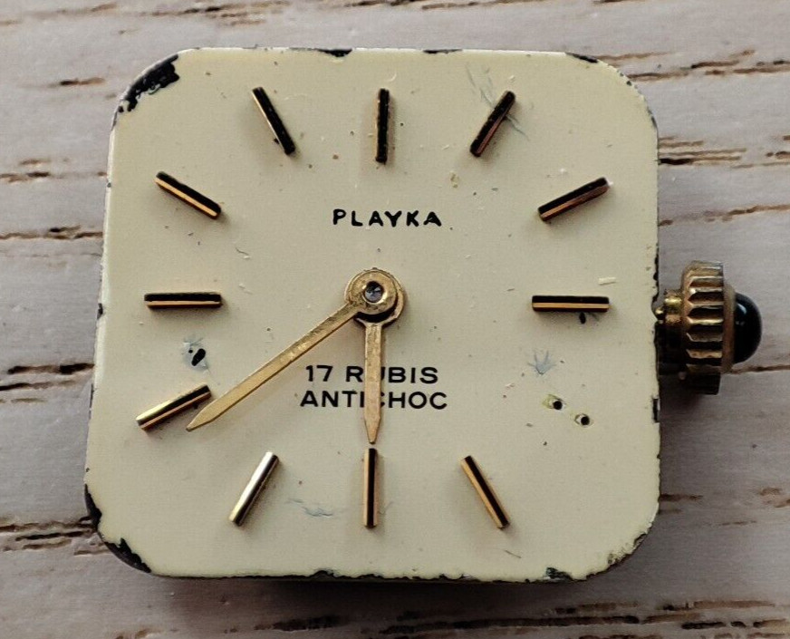 Playka Watch movement FE – 18.6 mm – for parts and spares