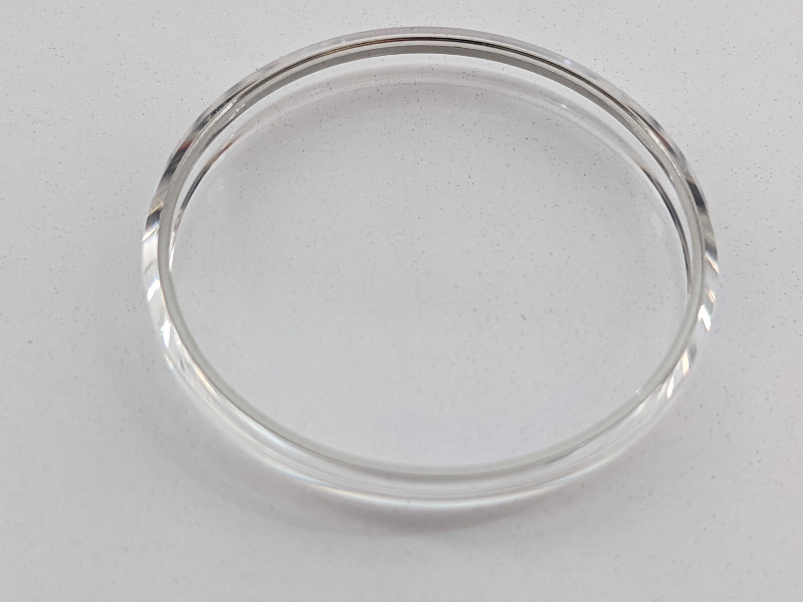 Watch Crystal to fit Seiko 310 T49 gilt or chrome ring Made in Germany x 1 pc