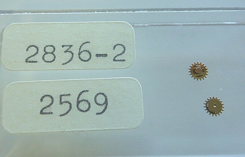 ETA 2836-2 day parts; 2555, 2632, 2633, 2644, 462, 2567, 2569, 2784, 2543, 2780