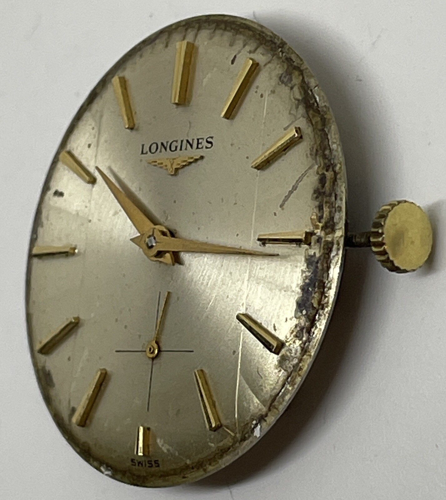 LONGINES 23Z MOVEMENT 17 Jewels Swiss Does Not Run