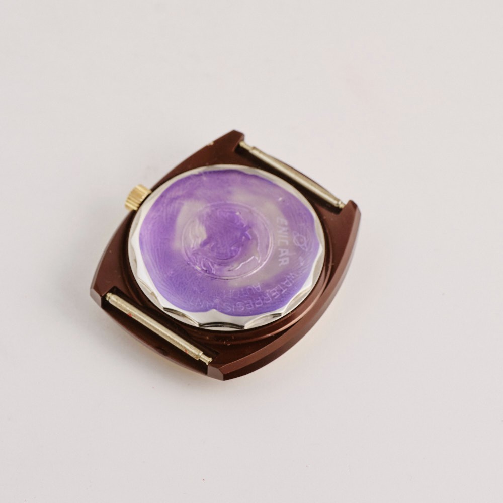 Enicar Ocean Pearl Watch Case 38x44mm with original crown and plexi