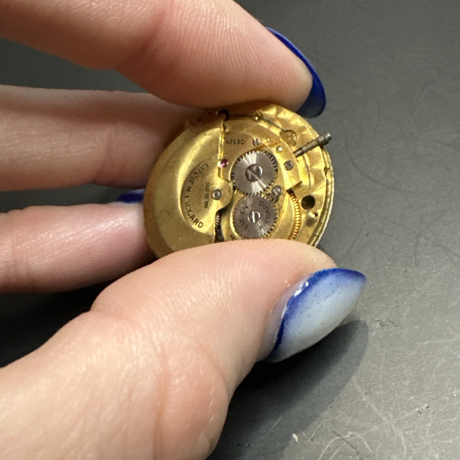 Lucien Picard Seashark LP 40C Watch Movement For Parts