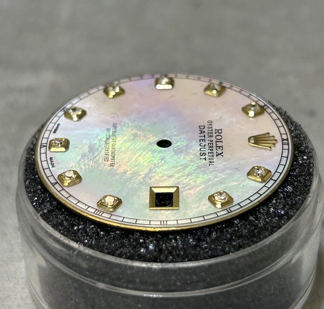 Rolex Datejust II 41mm Custom White MOP Diamond Dial For Models 116333 & 116303