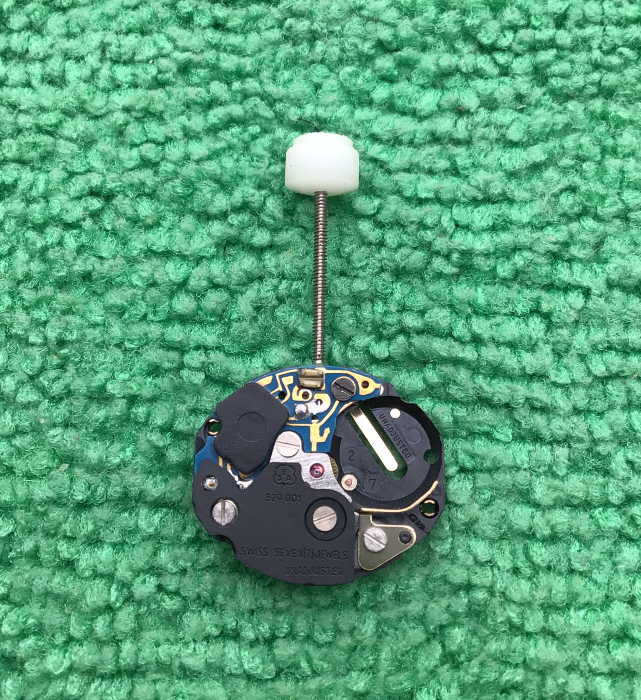Genuine ESA 924.001 Movement, Swiss 7 Jewel, NOS