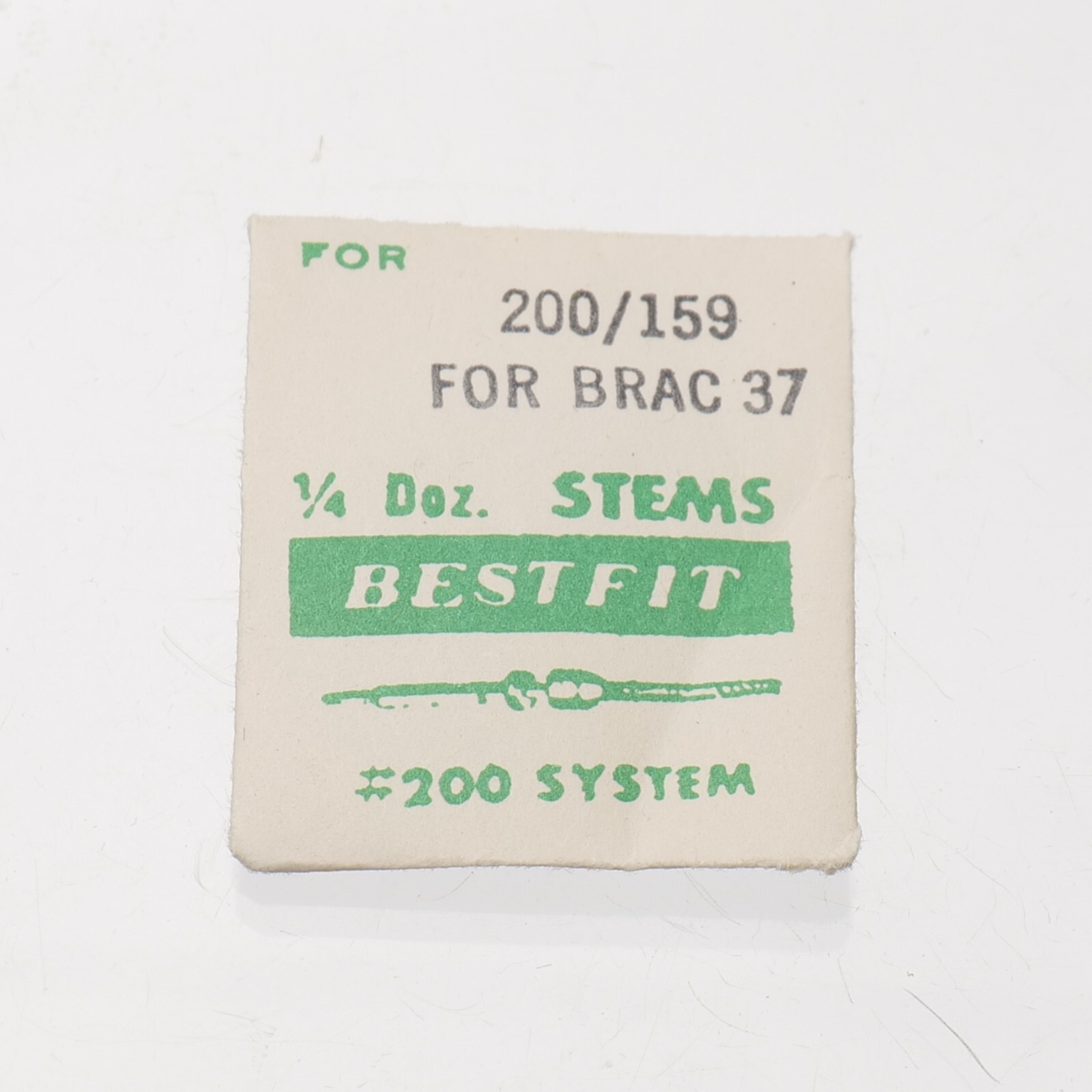 BRAC 37 Watch Winding (3) Stems Part Bestfit 200/159 Watchmakers