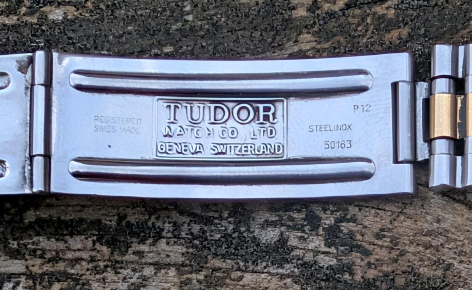 Original TUDOR 18kt/Steel Bracelet for Monarch, Prince!!