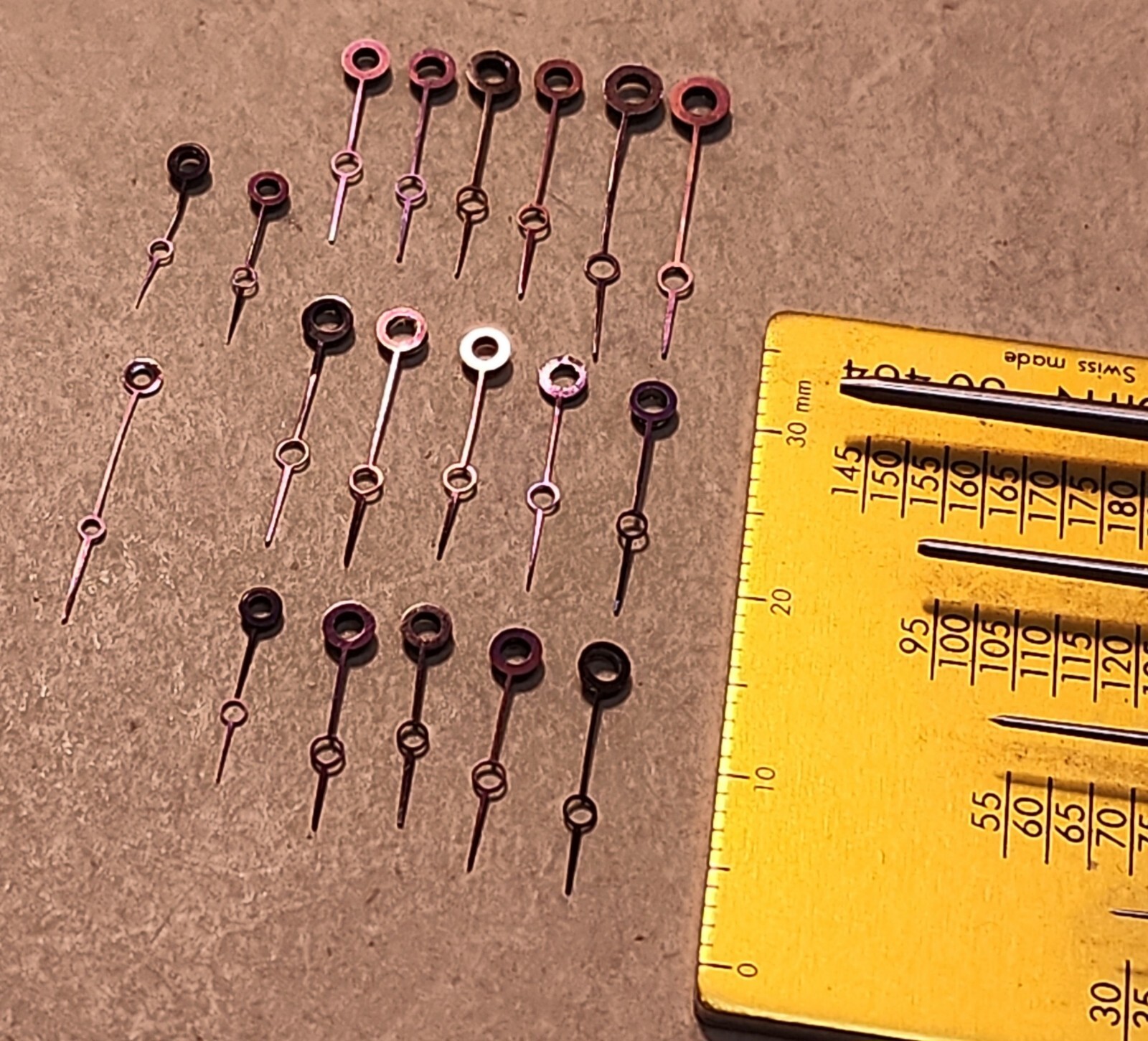 Lot Of American Pocket Watch Plum Moon Hour Hands