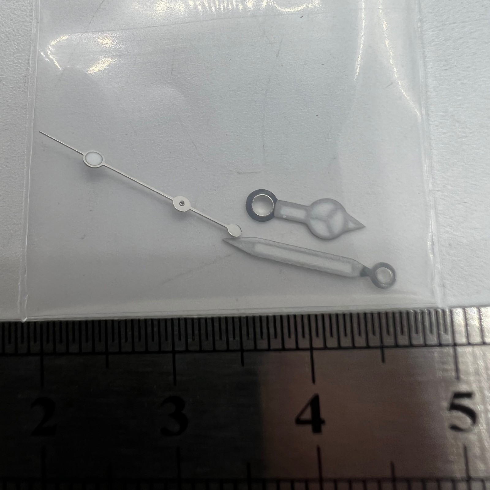 Green Luminous Watch Hands Sets for NH35A/NH36A Movement 3 Hands 8/12/12.5mm