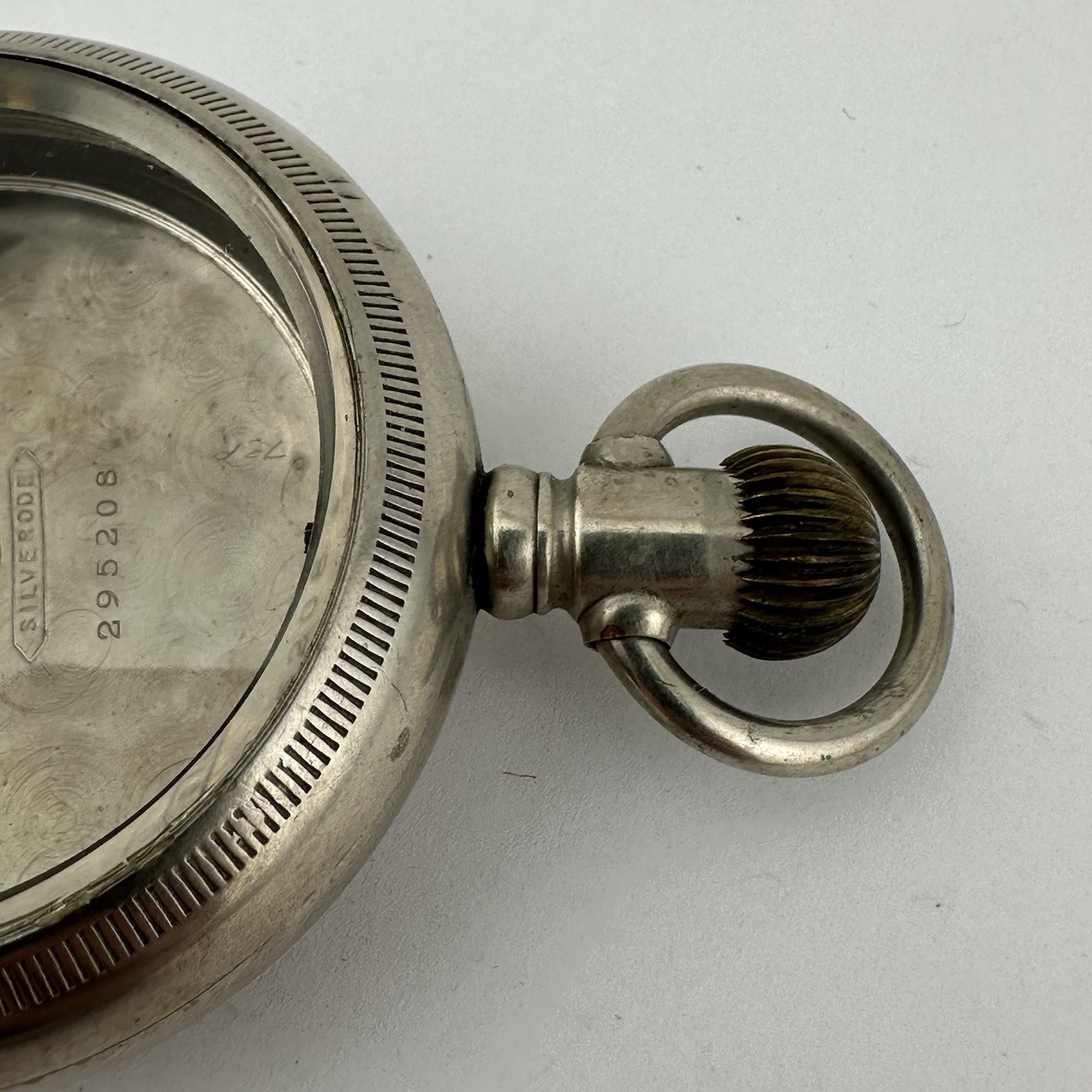 Philadelphia Watch Case Co. 18 Size Silverode Lever Set Pocket Watch Case