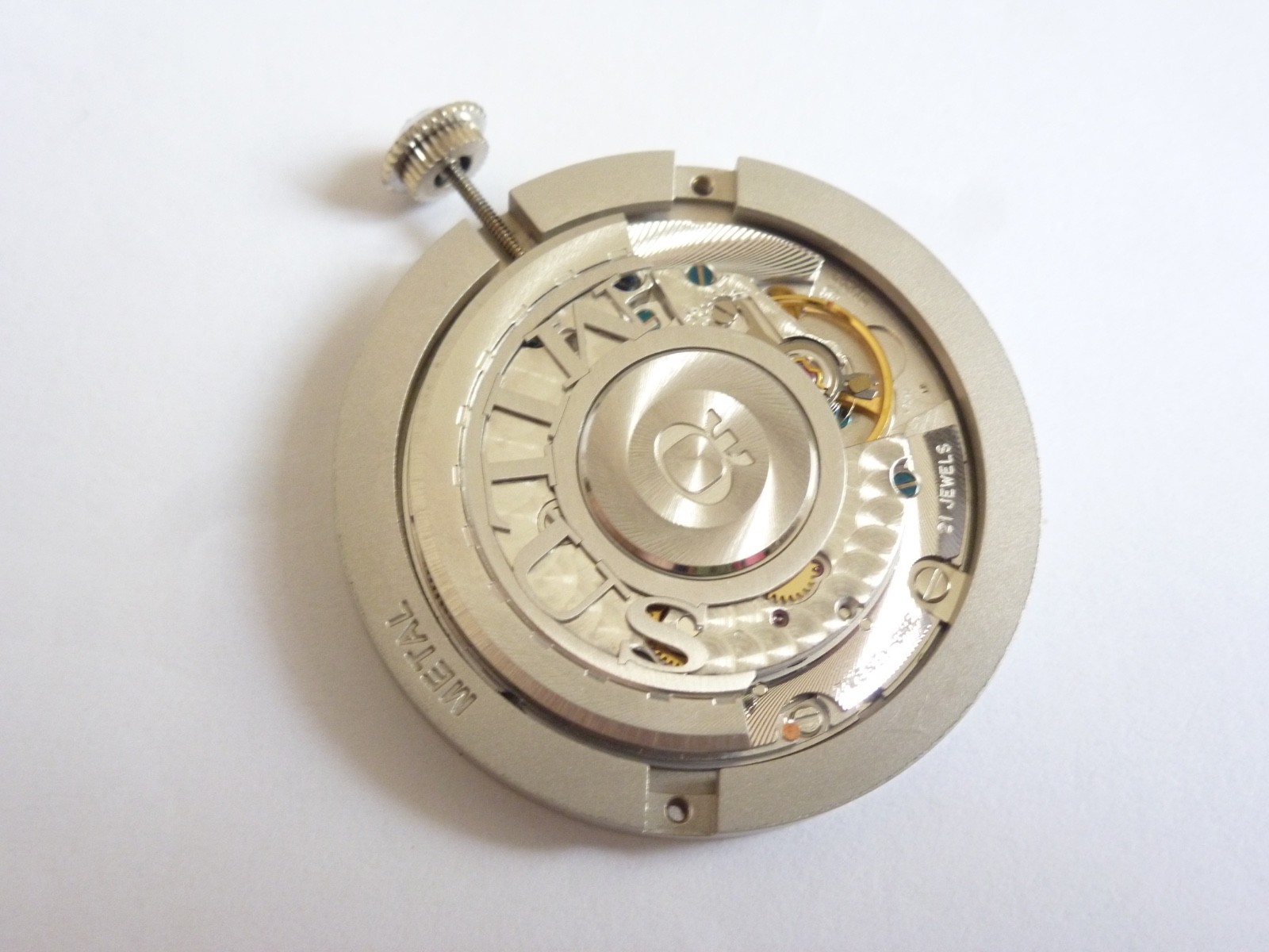 Milus ETA 2892-2 SWISS MADE MOVEMENT MECANIC WHITE DATE good condition works