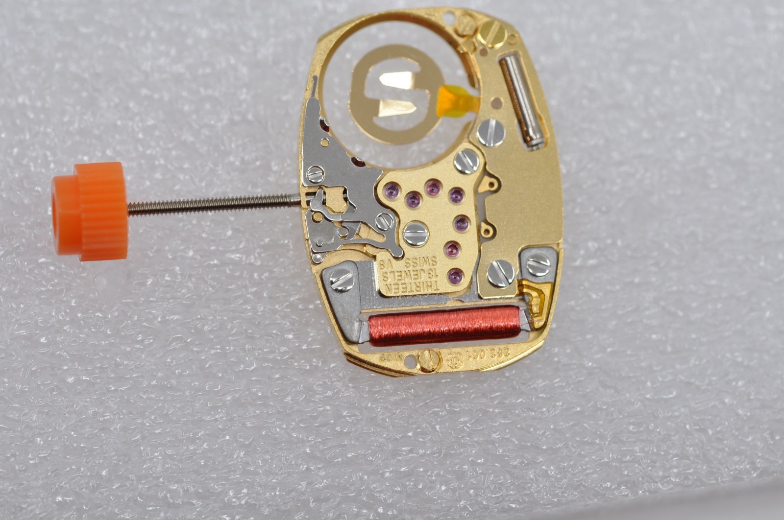 ETA 282.001 quartz swiss watch movement working