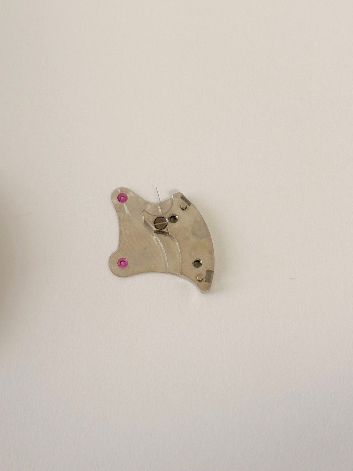 Jaeger LeCoultre Cal K 815 Memovox Alarm Movement Part Balance Fork Barrel Wheel
