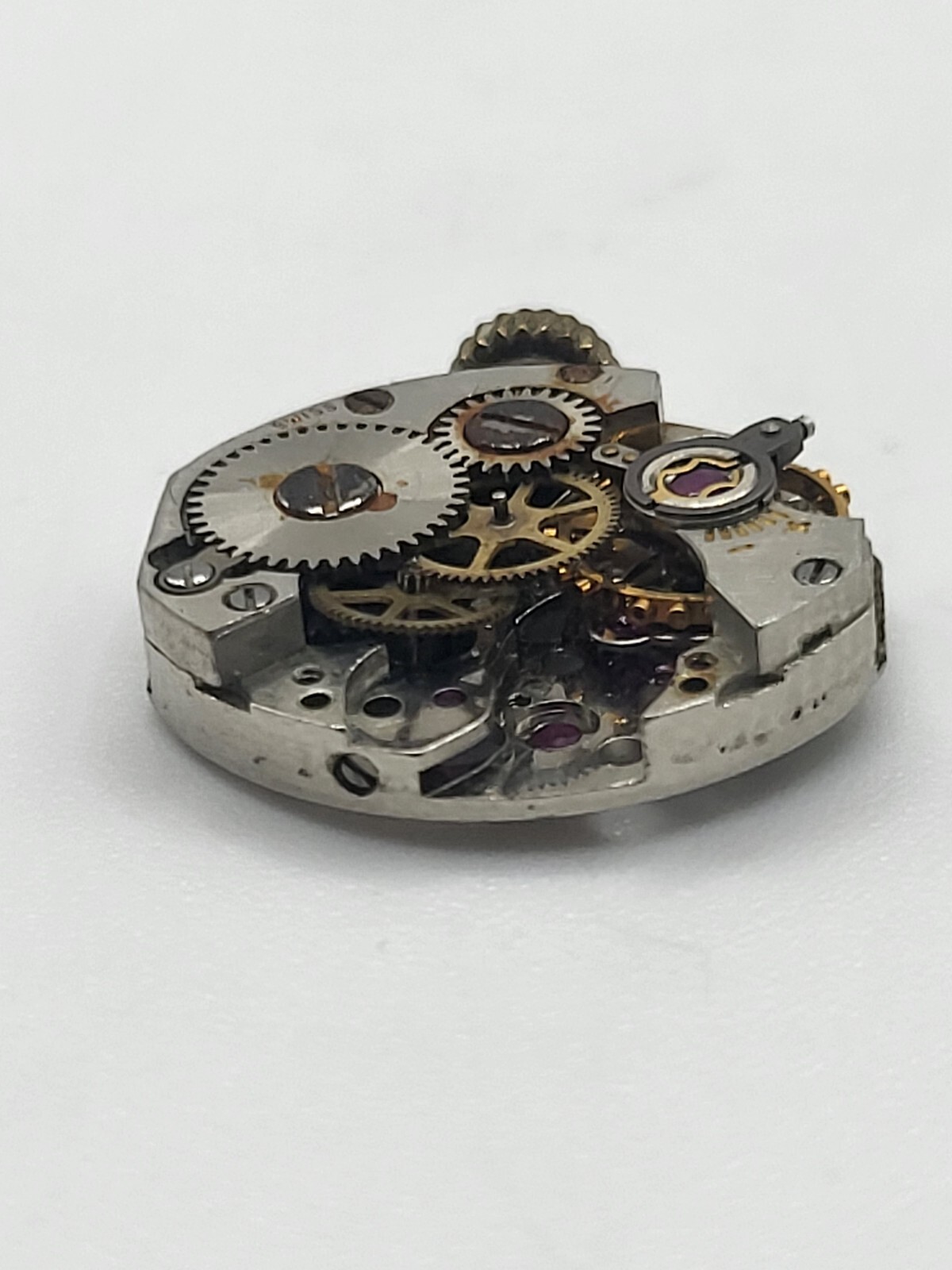 AS 1677 Manual Wind Watch Movement No Dial Missing Parts For Repair/Parts/Spares