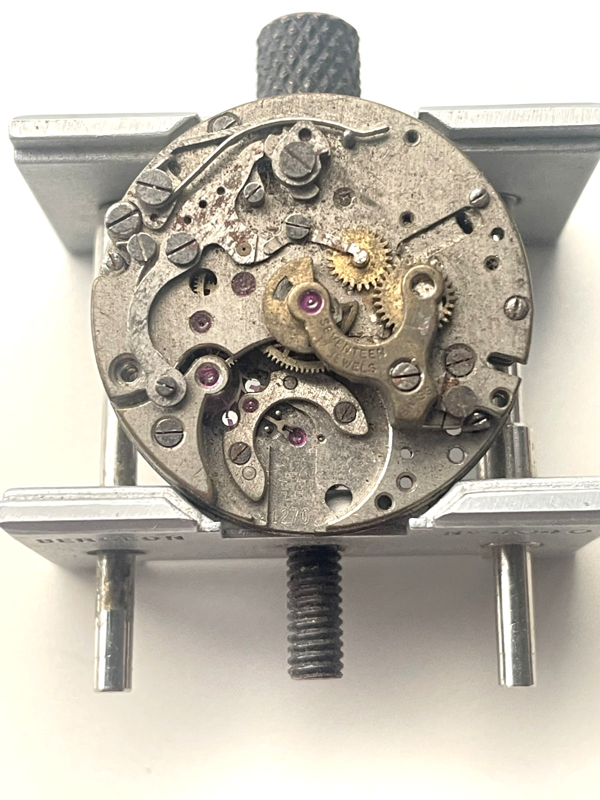 Vintage LWO 1270 Chronograph Movement Missing Parts