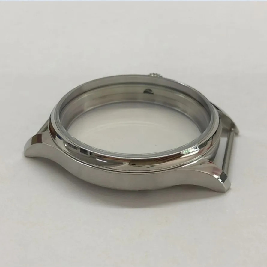 44mm pilot 316L stainless steel case for ETA6497/6498 ST3600 ST3621 movement